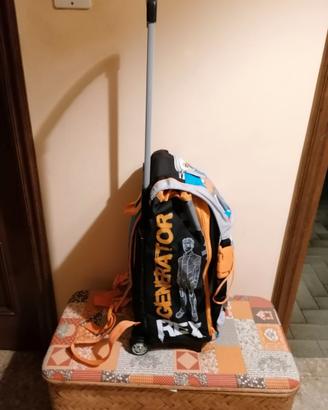 Zaino scolastico trolley scuole elementari e medie
