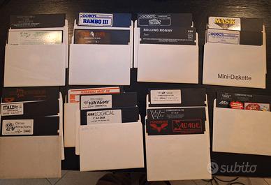 Lotto giochi Commodore rambo rainbow  simpson 