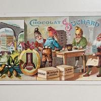 CARTOLINA PUBBLICITARIA ANTICA CIOCCOLATO SUCHARD