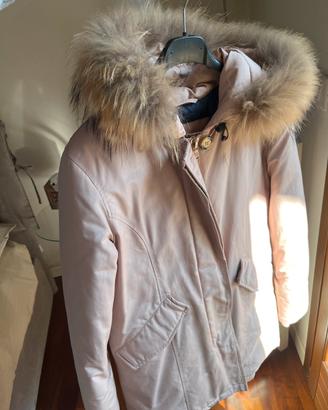 Piumino donna rosa cipria