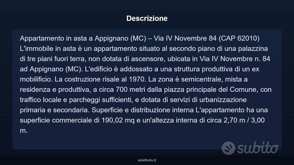 Appartamento – Appignano, Calamante-Galli - Vista 4