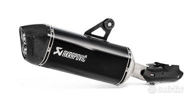 AKRAPOVIC  SCARICO GS 1250 TITANIO NERO