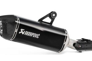 AKRAPOVIC  SCARICO GS 1250 TITANIO NERO