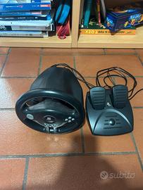 Volante con pedaliera superdrive
