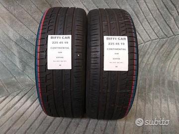 2 gomme 225 45 19 continental a58