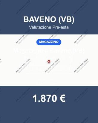 Immobile in asta di 13 m² a Baveno