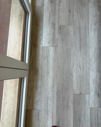 Pavimento laminato, effetto grigio rovere, nuovo