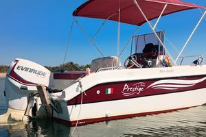 Open ARON 565+Evinrude  E-tec75 tutto 2015