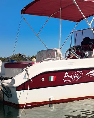 Open ARON 565+Evinrude  E-tec75 tutto 2015