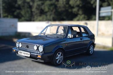 VOLKSWAGEN GOLF CABRIO SERIE II DEL 1989 KM161.000