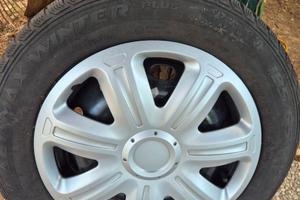 4 GOMME INVERNALI 185/65 R15 CON CERCHIONE