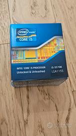 CPU Processore Intel I5-3570k Boxed Dissipatore