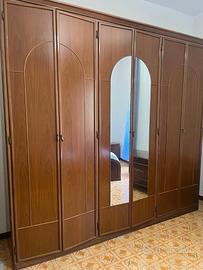 Armadio 6 ante in legno