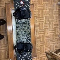 Tavola snowboard bataleon con attacchi rapidi