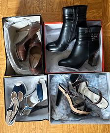 4  paia scarpe donna