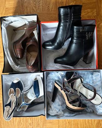 4  paia scarpe donna