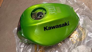 Serbatoio Kawasaki ER6N verde originale