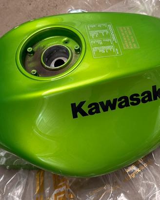 Serbatoio Kawasaki ER6N verde originale