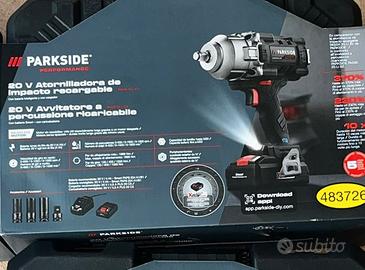 Parkside smontagomme 1356nm X20 Brushless 