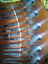 set di posate in acciaio Morinox 