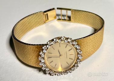 Orologio donna Longines Vintage Diamanti Oro
