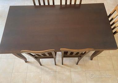 Tavolo allungabile per sala da pranzo o taverna