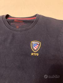 T-shirt Blauer maniche lunghe