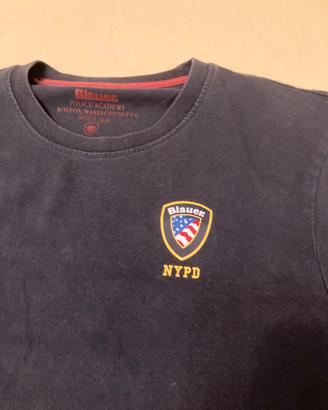 T-shirt Blauer maniche lunghe