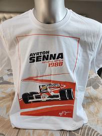 maglietta Ayrton Senna Mclaren 1988