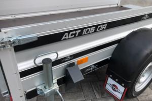 Rimorchio trasporto cose con doppia rampa