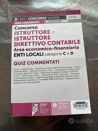 Libro preparazione a concorso