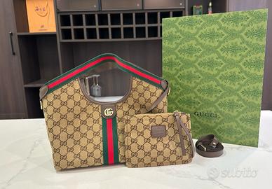 Borsa a mano Gucci Giglio da donna