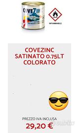 Colore covema covezinc,un terzo del prezzo!