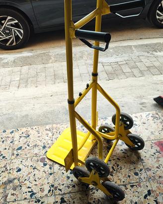 carrello per scale transpallet 