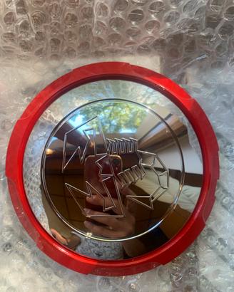 4 borchie copri mozzo originali fiat 500 abarth