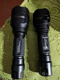  Nr 2 torce led Forrader e Ultra Fire 