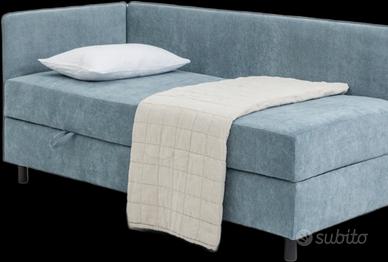 divano- letto con rete  doghe legno