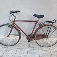 Bici bicicletta uomo marrone 