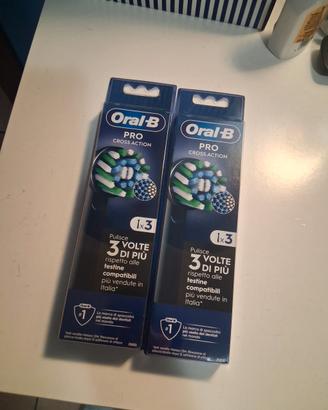 Testine di Oral-B Cross Action 