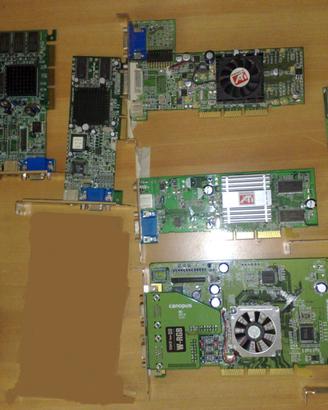 Schede Video Grafiche pc Canopus Nvidia Ati