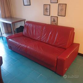 Si regala divanoletto matrimoniale in pelle, marca