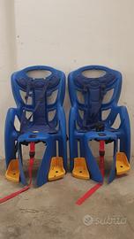 Seggiolini bici per bambini come nuovi.