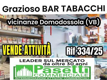 Grazioso BAR TABACCHI vicinanze Domodossola