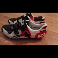 SIDI GENIUS 5 FIT CARBON BIANCO/ROSSO/NERO 