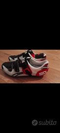 SIDI GENIUS 5 FIT CARBON BIANCO/ROSSO/NERO 
