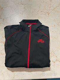 Felpa Nike Air Con Zip Senza Capouccio