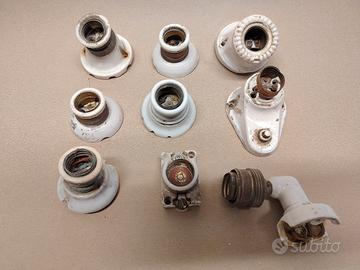 porta lampade ceramica vintage 