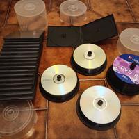 120 DVD Vuoti (Verbatim TDK Intenso) + Custodie