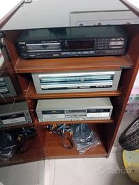 COMPONENTI HI-FI ANNI 80 + MOBILE