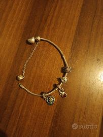 Bracciale Pandora con Catena e Charm